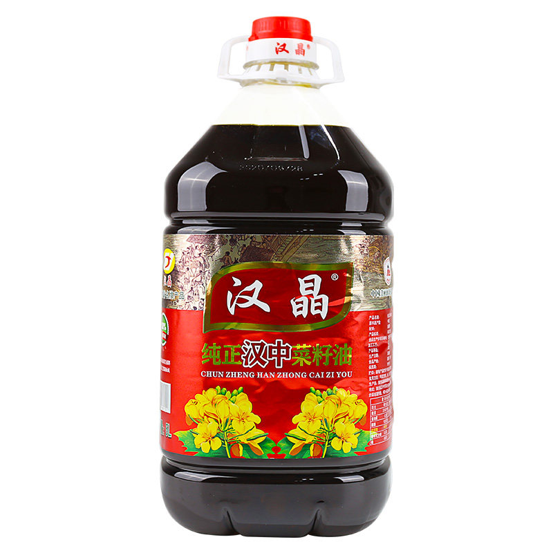 汉晶纯正菜籽油物理压榨