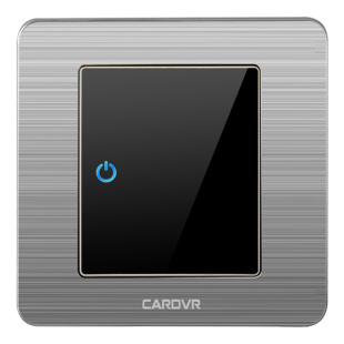 卡维仕86型开关插座面板多孔暗装电源不锈钢带led灯墙壁五孔家用