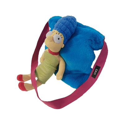 原创玩偶毛绒卡通风童趣大包