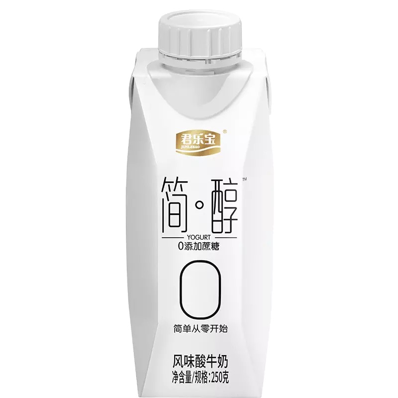 君乐宝简醇0添加蔗糖酸奶
