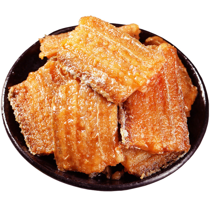 铭元香酥带鱼500g舟山特产即食海鲜零食香辣味小鱼干休闲小吃包邮