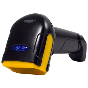 爱宝6506扫描枪超市收银扫码枪条形码扫码器有线一维二维码商品条码枪微信支付宝手机移动交易扫码开发票