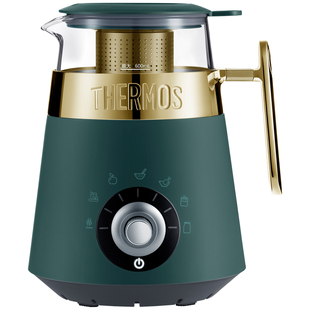 膳魔师养生壶办公室迷你玻璃家用自动煮花茶小型烧水壶EHA-1352