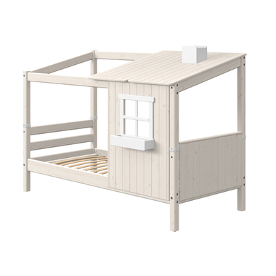 芙莱莎儿童房实木城堡树屋床