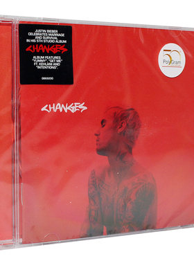 现货正版 贾斯汀比伯新专辑 Justin Bieber Changes 1CD+歌词本