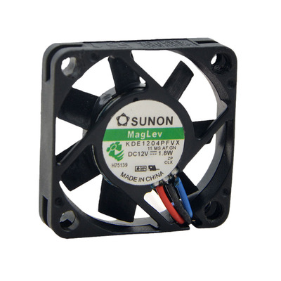 全新SUNON建准4010CM 12V 1.8W KDE1204PFVX交换机用3线散热风扇