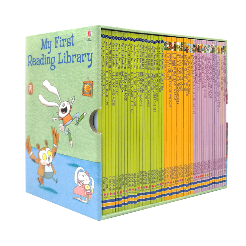 Usborne My First Reading Library我的第一二三四个图书馆尤斯伯恩英文原版分级阅读绘本儿童少儿英语MyFirstLibrary