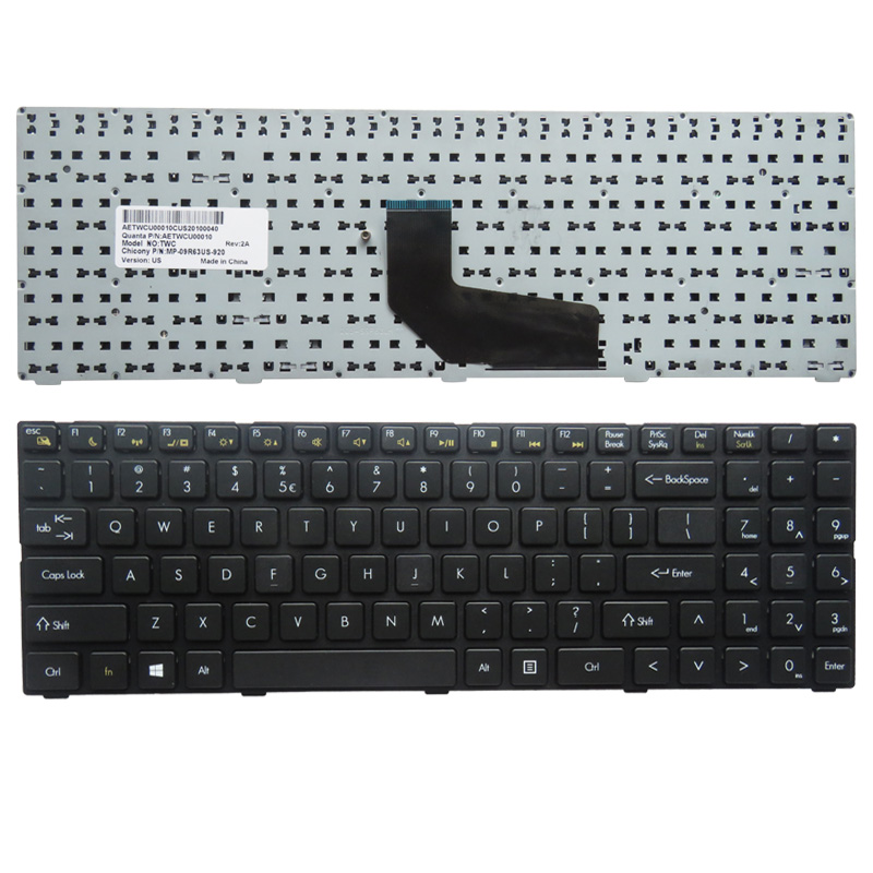 適用神舟K620 K620C K580 K580P K580S K580C i5 i7 D0 D1 D2 D3 D4 K580N戰(zhàn)神QTJ504鍵盤K660D-G6 K660D-G5