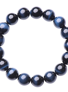 三缘证宝蓝虎眼石猫眼石手链