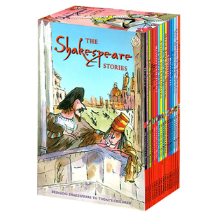 莎士比亚400周年16册套装 英文原版 The Shakespeare Childrens Stories儿童故事图书 经典阅读章节小说书 中小学英语课外提升