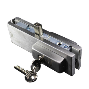 多玛无框玻璃门地锁 地弹簧门夹 玻璃门锁 DORMA 地锁