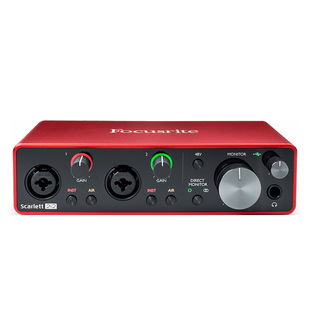 福克斯特 Focusrite 2i2三代专业外置录音编曲混音配音K歌usb声卡