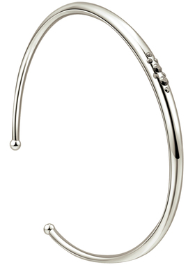 satellite法式时尚镀银百搭手镯