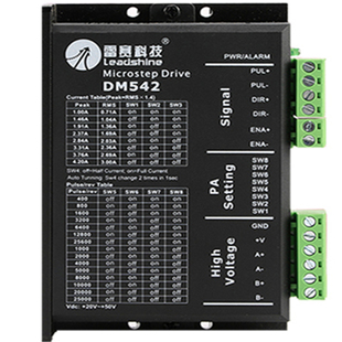 深圳雷赛智能42 57 86步进电机驱动器DM542 556 MA860C控制器