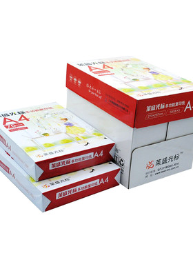 莱盛a4打印纸白纸办公用品整箱