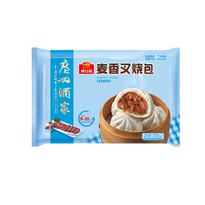 广州酒家利口福麦香茶楼叉烧包