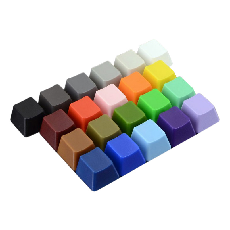 单颗彩色定制个性无刻PBT键帽 R1 R2 R3 R4高度机械键盘替换专用