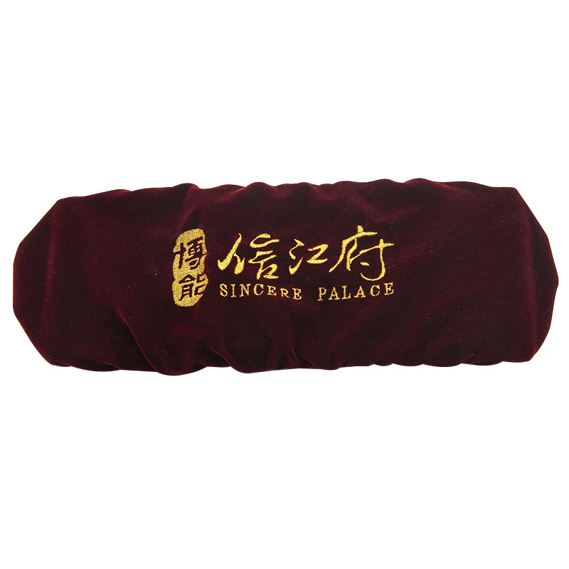 布艺汽车牌套刺绣加厚商务绒布汽车牌套  10-16元/只