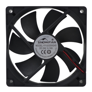 SNOWFAN12CM厘米12025直流24V散热风扇机柜配电箱焊机轴流风机