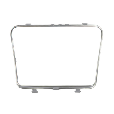 适用奔驰C级E级 W205中控台水杯架饰条 C200L银色边框 GLC300亮条