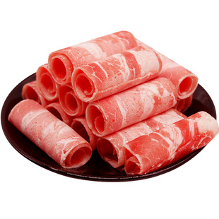 肥牛卷500g*3盒装火锅食材内蒙新鲜牛肉卷雪花肥牛砖酸汤金汤肥牛