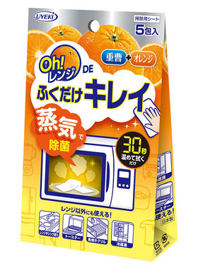 日本进口Uyeki微波炉清洁湿巾