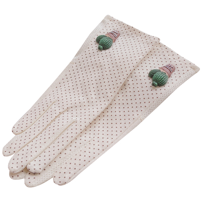 薄款防晒可爱春秋夏天弹力手套