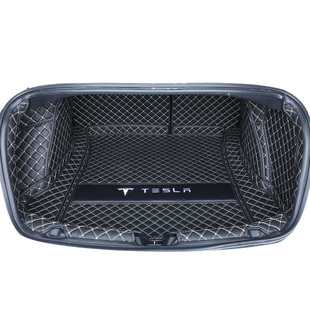 25款特斯拉Model3后备箱垫全包围24毛豆专用汽车前尾箱垫内饰改装