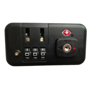 行李箱密码锁tsa007密码锁EVR旅行箱锁skg拉杆箱锁扣tsa002海关锁