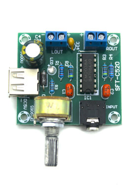 交直流迷你usb供电pm2038放大器