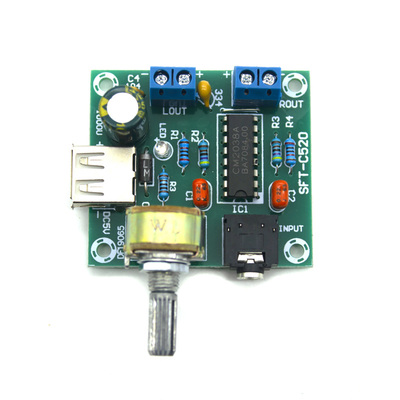 交直流迷你usb供电pm2038放大器