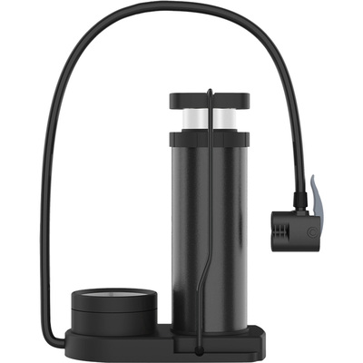 自行车打气筒脚踩便携式