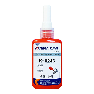 螺纹蓝色可拆卸金属强力胶水