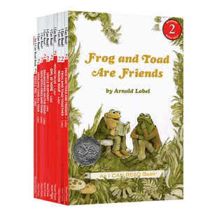 赠音频 英文原版青蛙与蟾蜍系列作者诺贝尔10册绘本 Frog and Toad icanread分级读物 汪培珽第三阶段书单 桥梁书