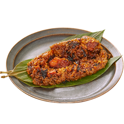 国芳粽子鲜肉梅菜蛋黄豆沙手工
