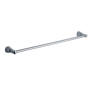 全铜单杆毛巾架卫生间毛巾杆轻奢风壁挂打孔式浴室挂件304560cm