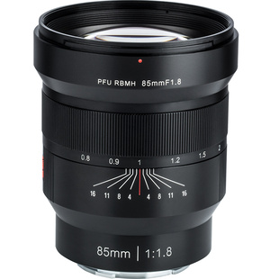 唯卓仕85mm F1.8全画幅定焦手动对焦人像摄影镜头FE卡口微单相机