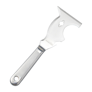 京选油灰刀不锈钢通体清洁腻子小铲刀装修加厚多功能填缝抹泥刮刀