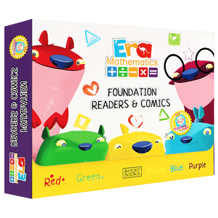小book点读书 Era艾华数学启蒙读本英文原版绘本儿童数学逻辑思维训练书Era Mathematics 幼小衔接教材进口图书