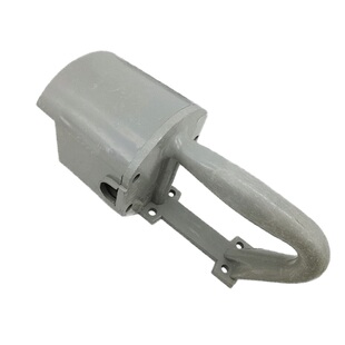 混泥土振动棒铸铝提手塑料把手开关插入式平板振动电机大手柄圆款