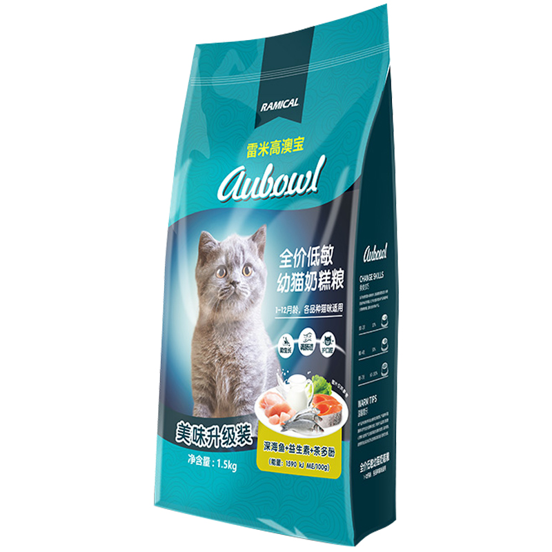 猫粮幼猫增肥营养发腮布偶