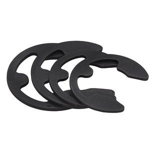 朋联65锰钢开口挡圈弹性好e型轴卡簧卡扣卡环弹性e型卡片GB896