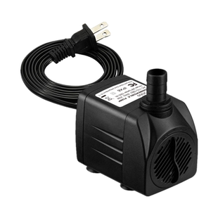 110V电压美规插头微型潜水泵 水族箱鱼缸过滤泵假山盆景喷泉泵