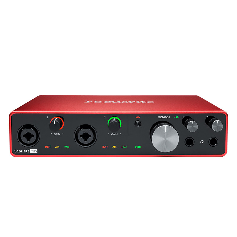 福克斯Focusrite专业声卡