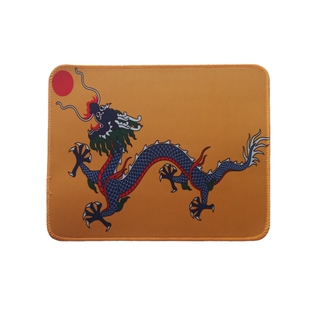大清黄龙旗纪念橡胶鼠标垫满族防水防静电桌垫中国风文化创意礼品