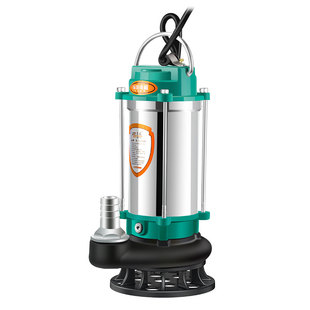 不锈钢潜水泵220v水泵家用抽水小型高扬程农用灌溉大流量抽水机