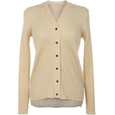 v领毛衣开衫女内搭打底针织衫