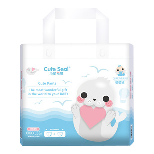 小萌希奥拉拉裤软萌柔软XXXXL超大码超薄透气非纸尿裤尿不湿22片