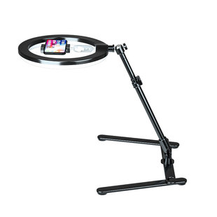 手机俯拍支架桌面直播拍摄手机架补光灯录像书法写字教学网课画画美食开箱扫描视频抖音多功能支撑架设备