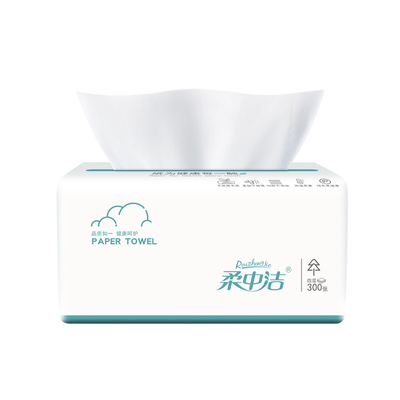 柔中洁整箱30包家用实惠装纸巾